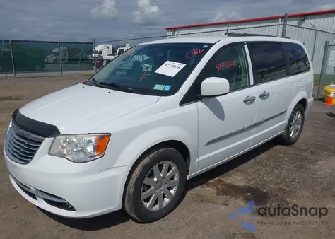 2014 Chrysler Town & Country Touring из США, поврежденный, VIN 2C4RC1BG4ER467076
